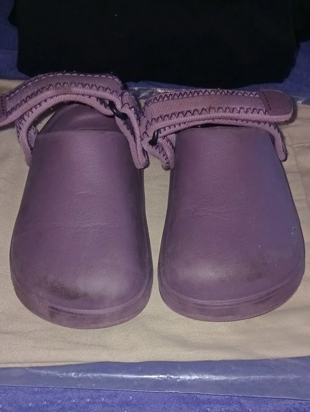 ZARA Kids Purple Water Clogs with Heel Strap